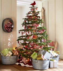 4 Fun Themed Christmas Tree Ideas - The Green Eyed Lady Blog