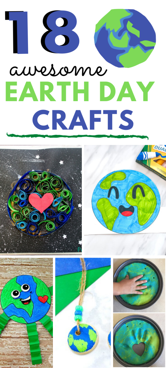 18 Awesome Earth Day Crafts Roundup - The Green Eyed Lady Blog