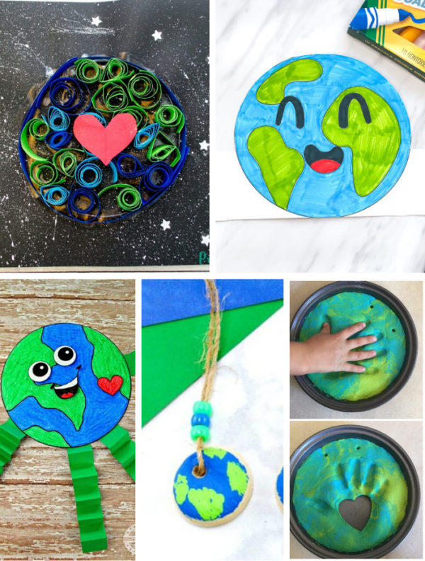 18 Awesome Earth Day Crafts Roundup - The Green Eyed Lady Blog