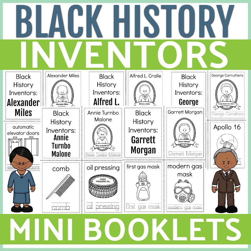 Black History Inventors-Mini Booklets {Printable} - The Green Eyed Lady ...